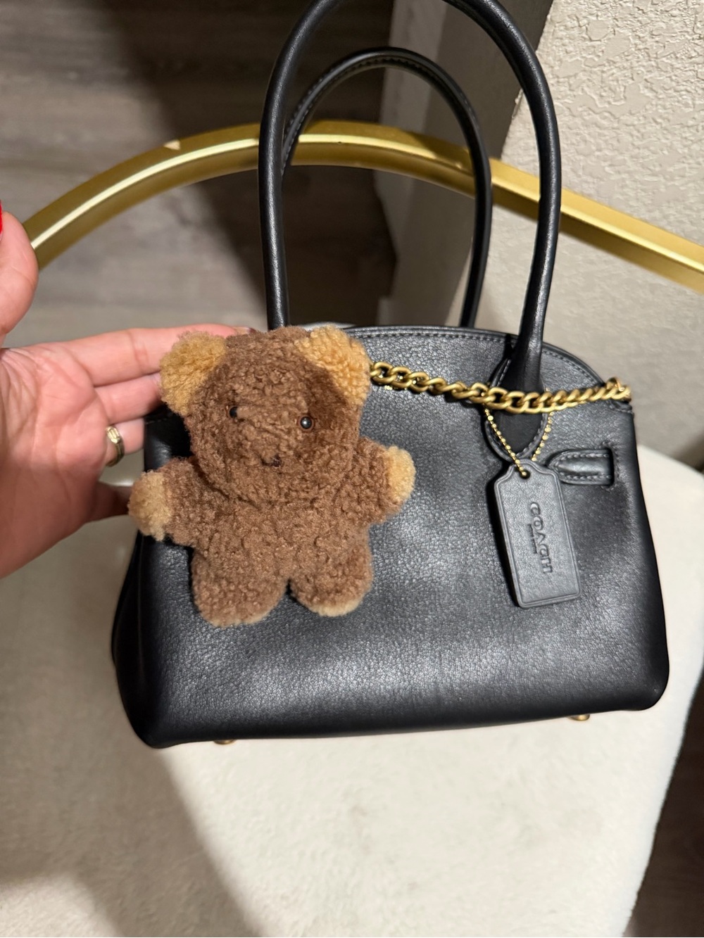 Coach shoe charm or keychain
